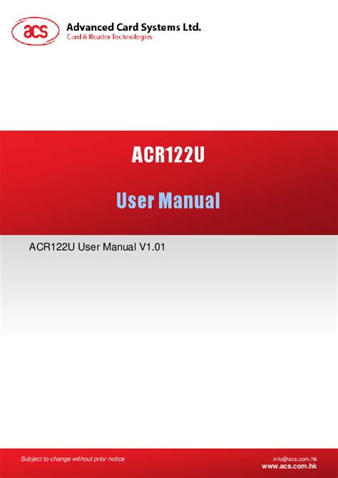 acr122u-ar encode a tag|acr122u user manual.